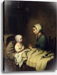 Постер Бремен Мейер Little Girl Saying Her Prayers in Bed Постер Бремен Мейер Little Girl Saying Her Prayers in Bed