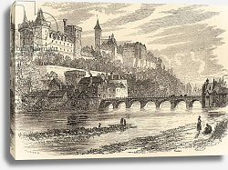 Постер Школа: Английская 18в. Castle of Pau, Spain, from the book 'Spanish Pictures' by Reverend Samuel Manning, published in 1870 Постер Школа: Английская 18в. Castle of Pau, Spain, from the book 'Spanish Pictures' by Reverend Samuel Manning, published in 1870