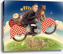 Постер Брумфильд Франсис (совр) George Formby - Speed Ace, 1989 Постер Брумфильд Франсис (совр) George Formby - Speed Ace, 1989