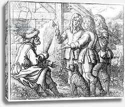 Постер Барлоу Франсис The Old Man and his Sons, illustration from 'Aesop's Fables', 1666 Постер Барлоу Франсис The Old Man and his Sons, illustration from 'Aesop's Fables', 1666