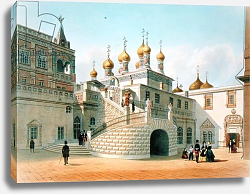 Постер Беност Феликс View of the Boyar Palace in the Moscow Kremlin, printed by Lemercier, Paris, 1840s Постер Беност Феликс View of the Boyar Palace in the Moscow Kremlin, printed by Lemercier, Paris, 1840s