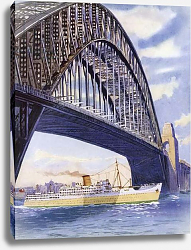 Постер Дригин Серж Orient Liner passing under Sydney's Famous Bridge Постер Дригин Серж Orient Liner passing under Sydney's Famous Bridge