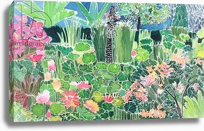 Купить репродукцию картины Lotus Pond, Ubud, Bali, 1997, Саймон Хилари (совр)
