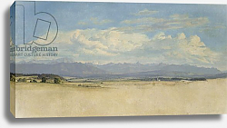 Постер Дженслер Якоб Sunny Mountainous Panorama, 1829 Постер Дженслер Якоб Sunny Mountainous Panorama, 1829