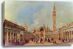Постер Гварди Франческо (Francesco Guardi) Выставка диковин на площади Сан Марко Постер Гварди Франческо (Francesco Guardi) Выставка диковин на площади Сан Марко