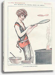 Постер Elle Retourne Les Hommes Comme Les Crepes 1 Постер Elle Retourne Les Hommes Comme Les Crepes 1