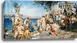 Постер Phryne at the Festival of Poseidon in Eleusin Постер Phryne at the Festival of Poseidon in Eleusin