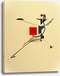 Постер Лисицкий Эл Neuer from Figurinen, die Plastische Gestaltung der elektro-mechanischen Schau Sieg u?ber die Sonne Постер Лисицкий Эл Neuer from Figurinen, die Plastische Gestaltung der elektro-mechanischen Schau Sieg u?ber die Sonne