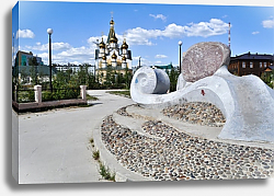 Постер Россия, Якутск. Современный город №2 Постер Россия, Якутск. Современный город №2
