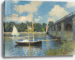 Постер Моне Клод (Claude Monet) The Bridge at Argenteuil, 1874 2 Постер Моне Клод (Claude Monet) The Bridge at Argenteuil, 1874 2