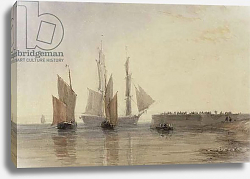 Постер Кокс Давид Entrance to Calais Harbour, 1829 Постер Кокс Давид Entrance to Calais Harbour, 1829