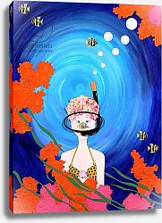 Постер Барнард Дженни (совр) Scuba Diva, 2008 Постер Барнард Дженни (совр) Scuba Diva, 2008