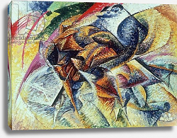 Постер Бочиони Умберто Dynamism of a Cyclist 1913 Постер Бочиони Умберто Dynamism of a Cyclist 1913