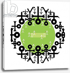 Постер ЗисИзНотМи (совр) Crowd Icon Cricket, 2006 Постер ЗисИзНотМи (совр) Crowd Icon Cricket, 2006