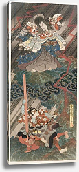 Постер Утагава Кунисада Actors Ichikawa Danjuro VII as Kan Shojo and Segawa Kikunojo V as Umeo-maru, 1832 Постер Утагава Кунисада Actors Ichikawa Danjuro VII as Kan Shojo and Segawa Kikunojo V as Umeo-maru, 1832