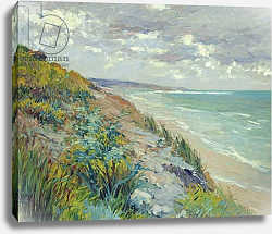 Постер Кайботт Гюстав (Gustave Caillebotte) Cliffs by the sea at Trouville Постер Кайботт Гюстав (Gustave Caillebotte) Cliffs by the sea at Trouville