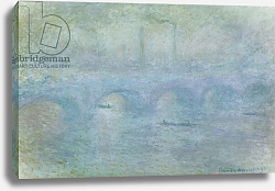 Постер Моне Клод (Claude Monet) Waterloo Bridge: Effect of the Mist, 1903 Постер Моне Клод (Claude Monet) Waterloo Bridge: Effect of the Mist, 1903