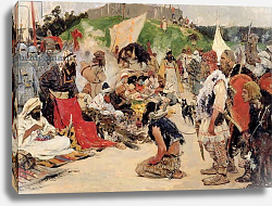 Постер Иванов Сергей Haggling for Eastern Slaves, 1909 Постер Иванов Сергей Haggling for Eastern Slaves, 1909