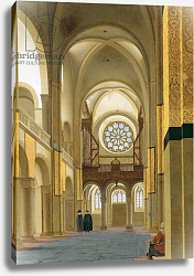 Постер Саенредам Питер Interior of the Marienkirche in Utrecht, 1638 2 Постер Саенредам Питер Interior of the Marienkirche in Utrecht, 1638 2