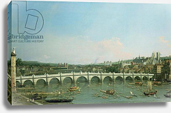 Постер Каналетто (Giovanni Antonio Canal) Westminster Bridge from the North with Lambeth Palace in distance Постер Каналетто (Giovanni Antonio Canal) Westminster Bridge from the North with Lambeth Palace in distance