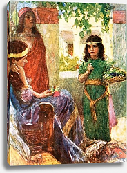 Постер Хэтерелл Уильям The Little Maid Servant of Naaman's wife Постер Хэтерелл Уильям The Little Maid Servant of Naaman's wife