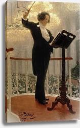 Постер Репин Илья Portrait of the Russian Composer Anton Grigoryevich Rubinstein 1915 Постер Репин Илья Portrait of the Russian Composer Anton Grigoryevich Rubinstein 1915