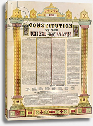 Постер Школа: Америка (18 в) The Constitution of the United States of America Постер Школа: Америка (18 в) The Constitution of the United States of America