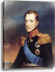 Постер Голике Василий Портрет великого князя Николая Павловича. 1820-е Постер Голике Василий Портрет великого князя Николая Павловича. 1820-е