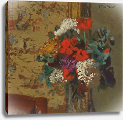 Постер Вюйар Эдуар Geraniums and Guelder Roses; Geraniums et Boules-de-Neige, c.1910 Постер Вюйар Эдуар Geraniums and Guelder Roses; Geraniums et Boules-de-Neige, c.1910