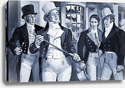 Постер Рейнер Поль Beau Brummell and Prince Regent Постер Рейнер Поль Beau Brummell and Prince Regent