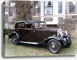 Постер Rolls-Royce 20 25 Saloon by Thrupp & Maberly '1932 Постер Rolls-Royce 20 25 Saloon by Thrupp & Maberly '1932