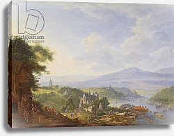 Постер Гриффер Ян View on the Rhine, near Cologne, c.1700-10 Постер Гриффер Ян View on the Rhine, near Cologne, c.1700-10