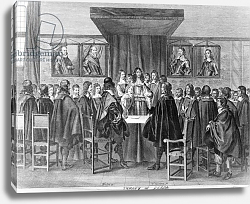 Постер Школа: Голландская 17в Treaty of Breda, 31st July 1667, engraved by Theodor Matham Постер Школа: Голландская 17в Treaty of Breda, 31st July 1667, engraved by Theodor Matham