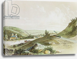 Постер Шампин Жак View of the Paris-Orleans Railway near Etrechy Постер Шампин Жак View of the Paris-Orleans Railway near Etrechy