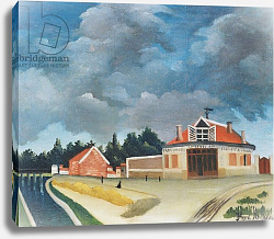 Постер Руссо Анри (Henri Rousseau) The chair factory at Alfortville, c.1897 2 Постер Руссо Анри (Henri Rousseau) The chair factory at Alfortville, c.1897 2