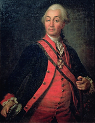 Постер Левицкий Дмитрий Portrait of Field Marshal Generalissimo, Count Aleksandr Vasilievich Suvorov, 1786 Постер Левицкий Дмитрий Portrait of Field Marshal Generalissimo, Count Aleksandr Vasilievich Suvorov, 1786