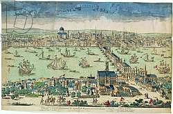 Постер 'London, Capital City of the Kingdom of England', French, c.1700 Постер 'London, Capital City of the Kingdom of England', French, c.1700