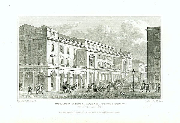 Italian Opera House, Haymarket 1