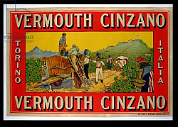 Постер Касьер Хенрик Poster advertising 'Vermouth Cinzano', Torino Постер Касьер Хенрик Poster advertising 'Vermouth Cinzano', Torino