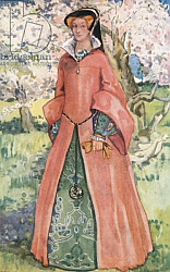 Постер Калтроп Дион A Woman of the Time of Mary 1553-1558 Постер Калтроп Дион A Woman of the Time of Mary 1553-1558