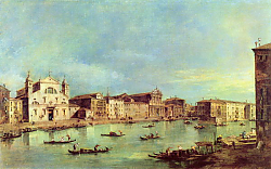 Постер Гварди Франческо (Francesco Guardi) Вид на Большой канал между Санта Лючия и Скальци Постер Гварди Франческо (Francesco Guardi) Вид на Большой канал между Санта Лючия и Скальци