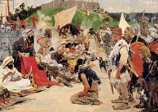 Haggling for Eastern Slaves, 1909