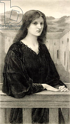 Постер Берне-Джонс Эдвард Vespertina Quies, engraved by Emile Boilvin pub. by Arthur Tooth & Sons, 1897 Постер Берне-Джонс Эдвард Vespertina Quies, engraved by Emile Boilvin pub. by Arthur Tooth & Sons, 1897