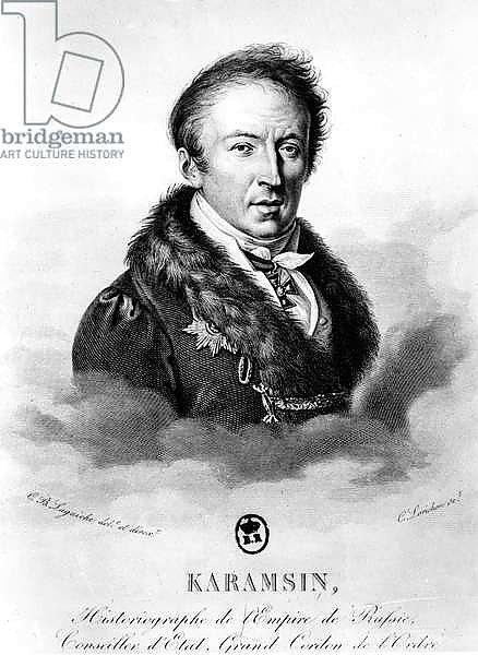 Portrait of Nikolai Mikhailovich Karamzin