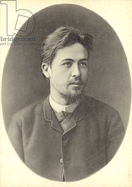Anton Chekhov, Russian playwright, 1899