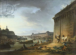 Постер Мартин Элиас View of Paris from the Embankment beneath the Pont Neuf, 1766-68 Постер Мартин Элиас View of Paris from the Embankment beneath the Pont Neuf, 1766-68