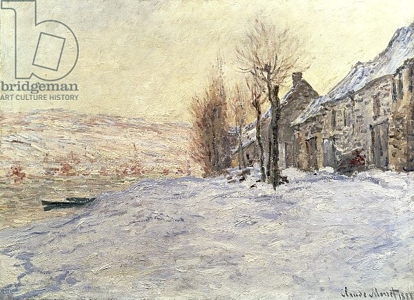 Lavacourt under Snow, c.1878-81