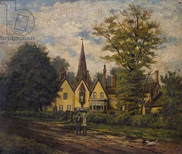 Allesley from the Coventry Road, 1890s