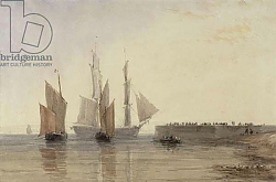 Постер Кокс Давид Entrance to Calais Harbour, 1829 Постер Кокс Давид Entrance to Calais Harbour, 1829