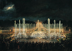Постер Лами Евген Illuminated Fountain Display in the Bassin de Neptune 21st August 1864 Постер Лами Евген Illuminated Fountain Display in the Bassin de Neptune 21st August 1864